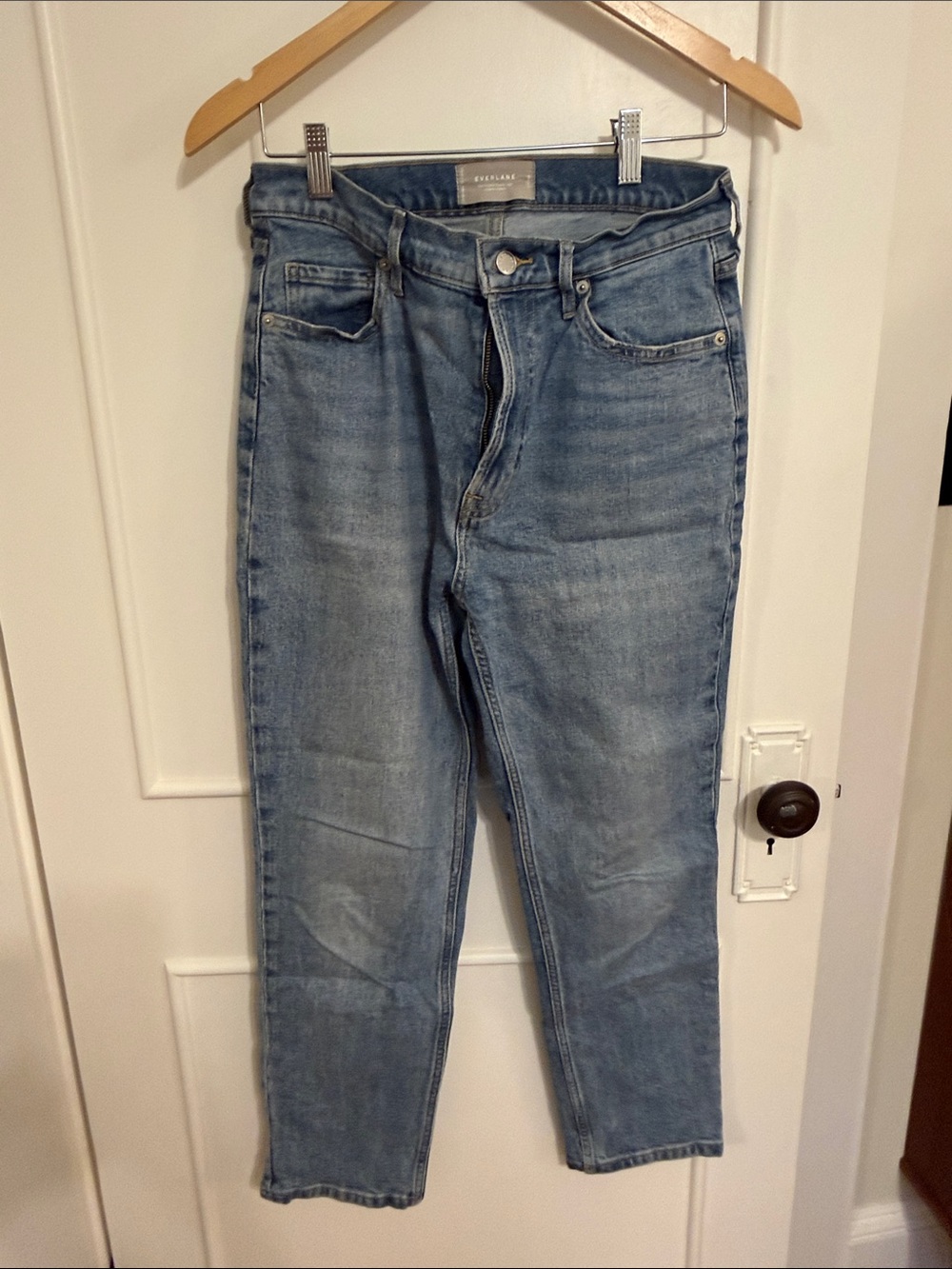 Everlane Light Wash Blue Denim Jeans